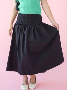 Ruby Skirt Lisa Says Gah - BLACK - medium only